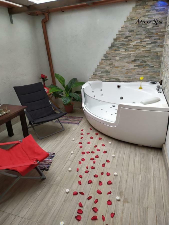 Uceda Casas Toya Jacuzzi 아파트 외부 사진
